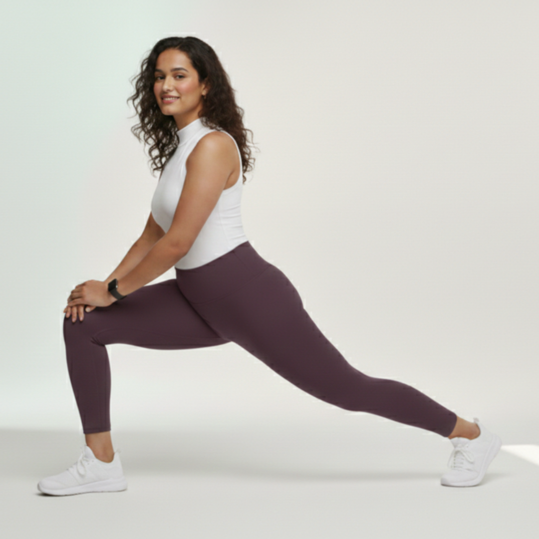 Serenity Luxe Legging - Plum
