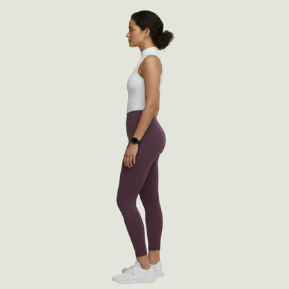 Serenity Luxe Legging - Plum