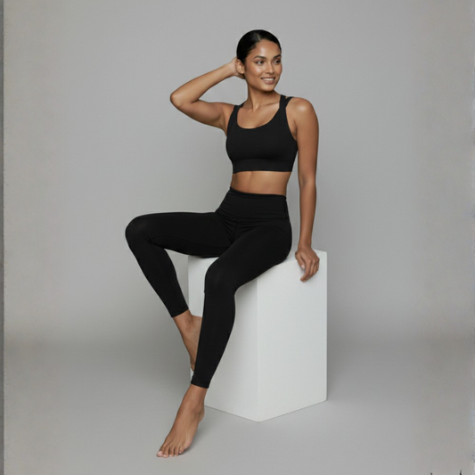 Azure Blaze Bra Black