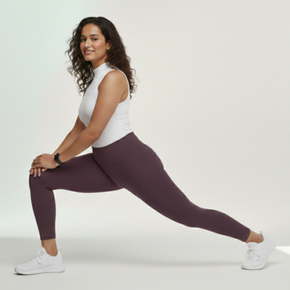 Serenity Luxe Legging - Plum