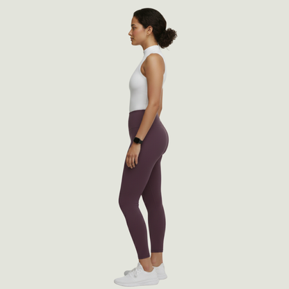 Serenity Luxe Legging - Plum