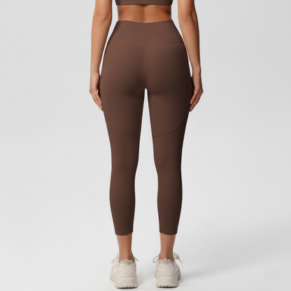 Essential Pocket Leggings - Brown